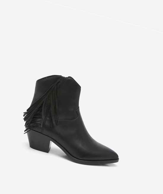 Black Women's ASH Farrow Bis Ankle Boots | 241YAIKGO