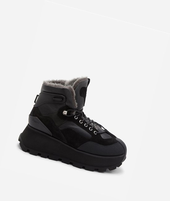 Black Women's ASH Sweet High-Top Sneakers | 584NWUDHQ